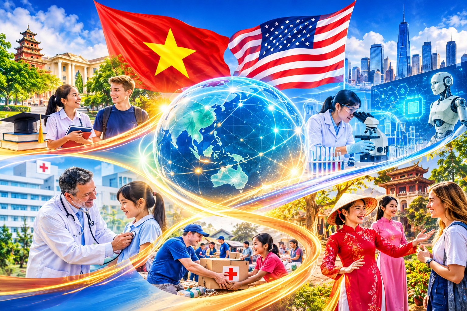 Bài báo Khoa học: Tăng cường quan hệ hợp tác toàn diện Việt Nam - Hoa Kỳ: Phát triển cân bằng, bền vững và cùng có lợi