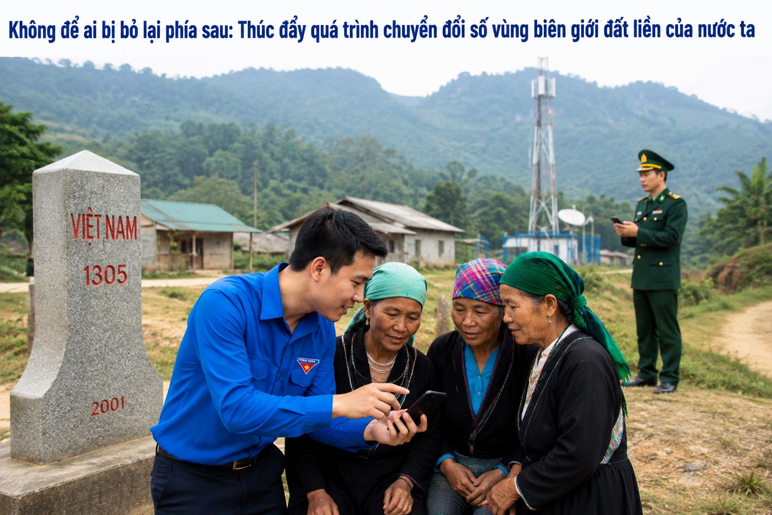 Không để ai bị bỏ lại phía sau: thúc đẩy quá trình chuyển đổi số vùng biên giới đất liền của nước ta