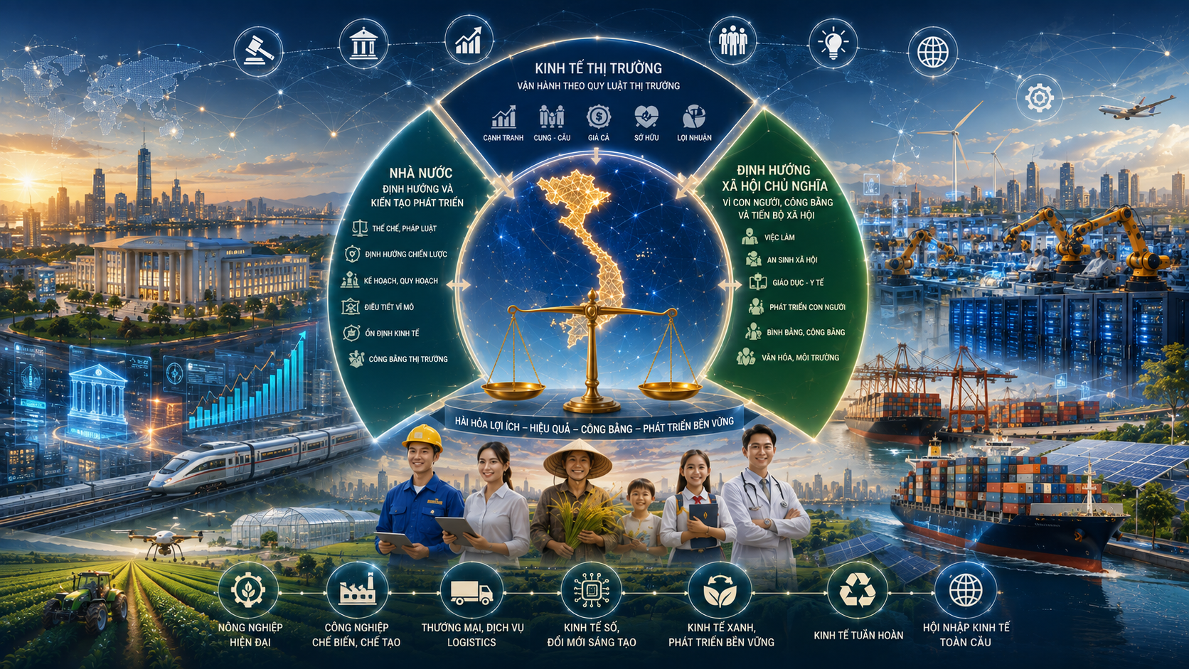 Bài báo Khoa học: Nhận thức đúng về nền kinh tế thị trường định hướng xã hội chủ nghĩa ở Việt Nam hiện nay