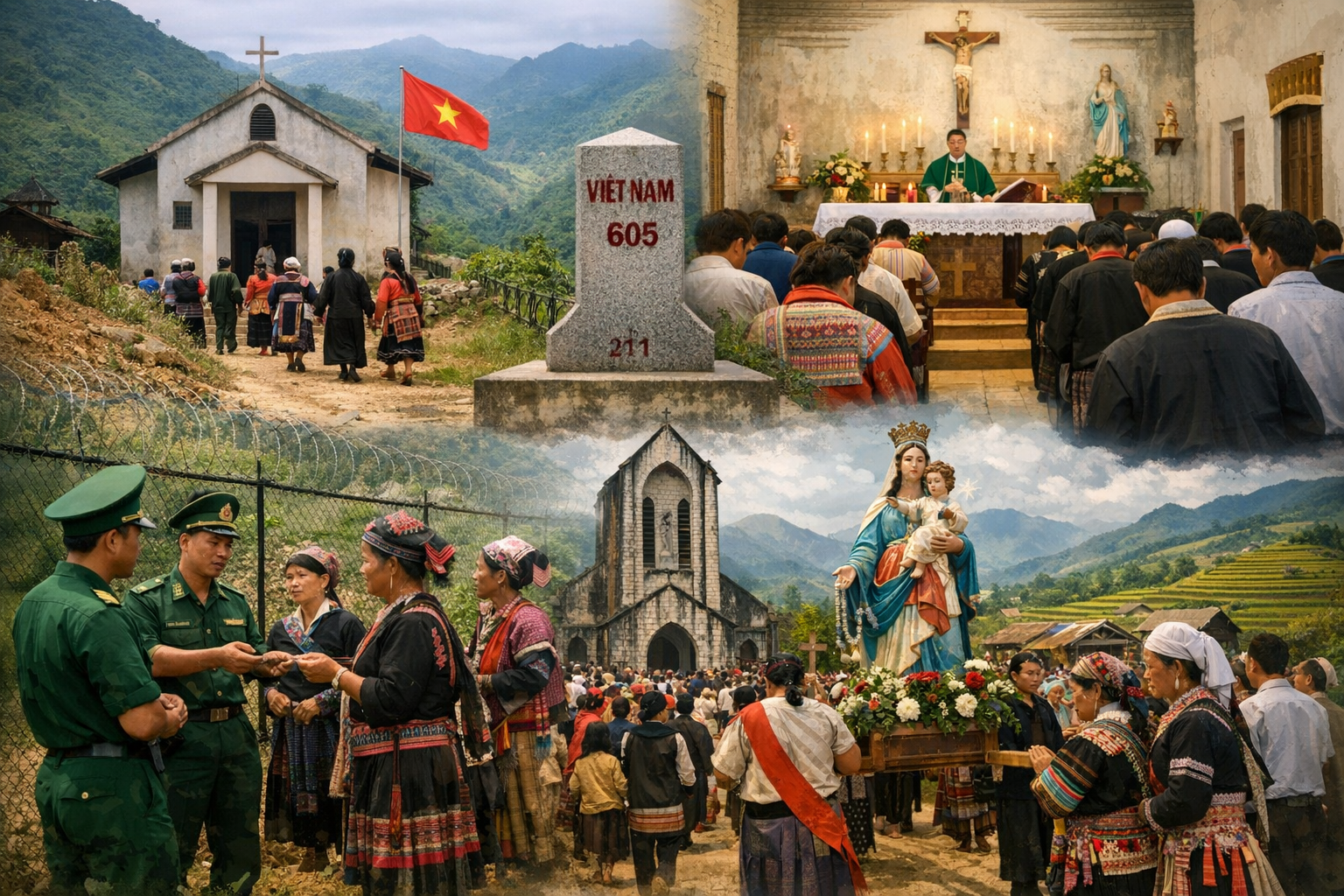 Hiện trạng và đặc điểm một số cộng đồng công giáo khu vực biên giới đất liền Việt Nam