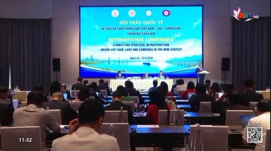 Hội thảo quốc tế "Kết nối hạ tầng chiến lược Việt Nam - Lào - Campuchia trong bối cảnh mới"
