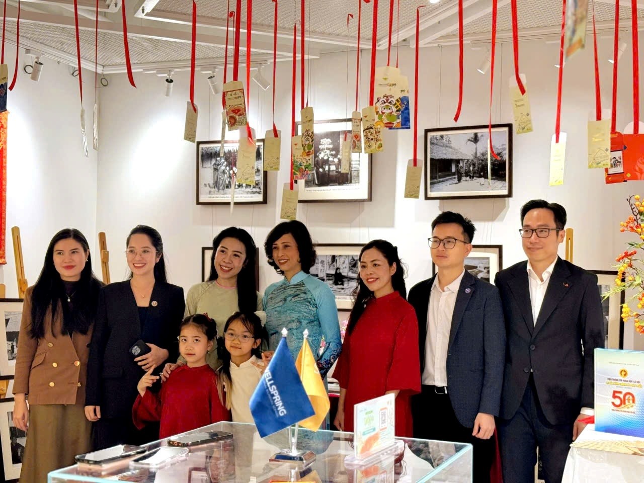 Viện Thông tin Khoa học xã hội và Trường phổ thông liên cấp song ngữ quốc tế Wellspring phối hợp tổ chức Triển lãm “Tết xưa - Dòng chảy di sản Việt”