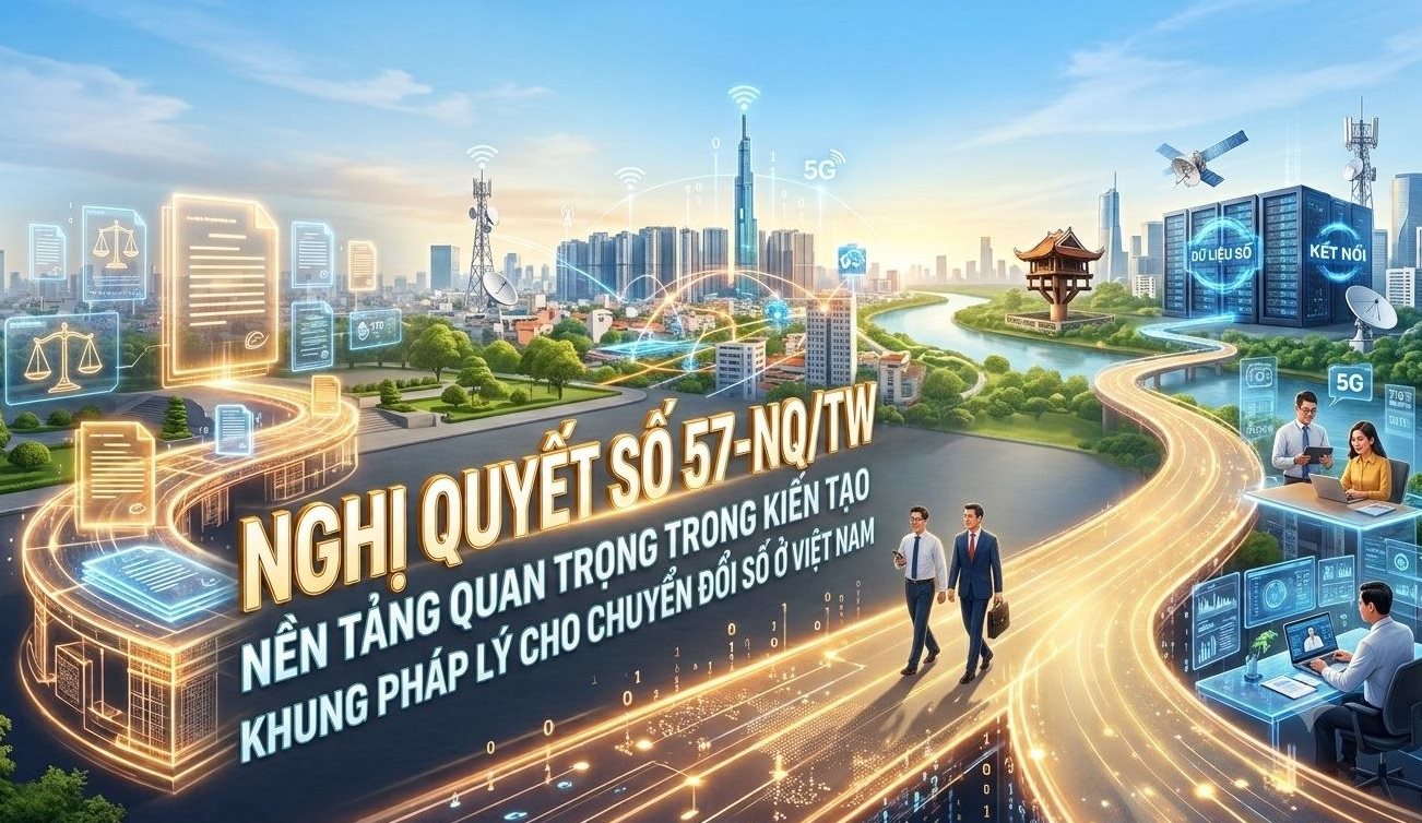 Nghị quyết số 57-NQ/TW - nền tảng quan trọng trong kiến tạo khung pháp lý cho chuyển đổi số ở Việt Nam