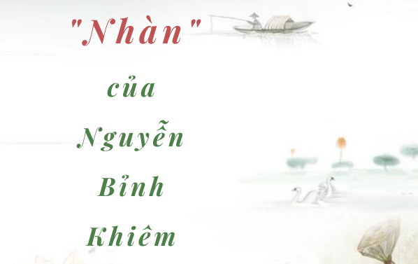 Tư tưởng Nguyễn Bỉnh Khiêm qua bài thơ Nôm số 79