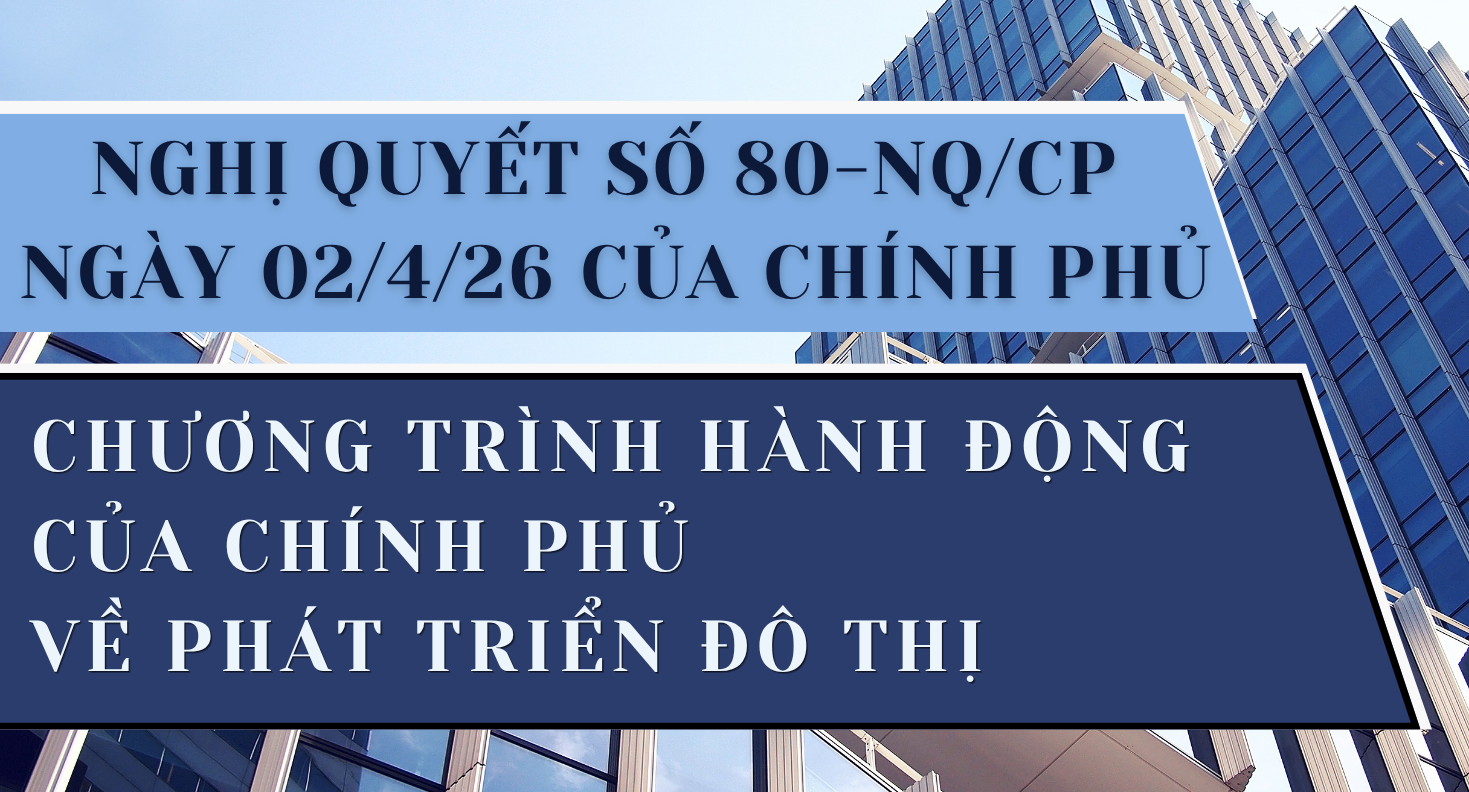 Những nội dung về kinh tế của Chương trình hành động của Chính phủ về phát triển đô thị