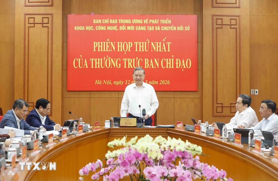 Tổng Bí thư Tô Lâm: Triển khai Nghị quyết 57 phải quyết liệt, bài bản hơn, gắn với kết quả cụ thể