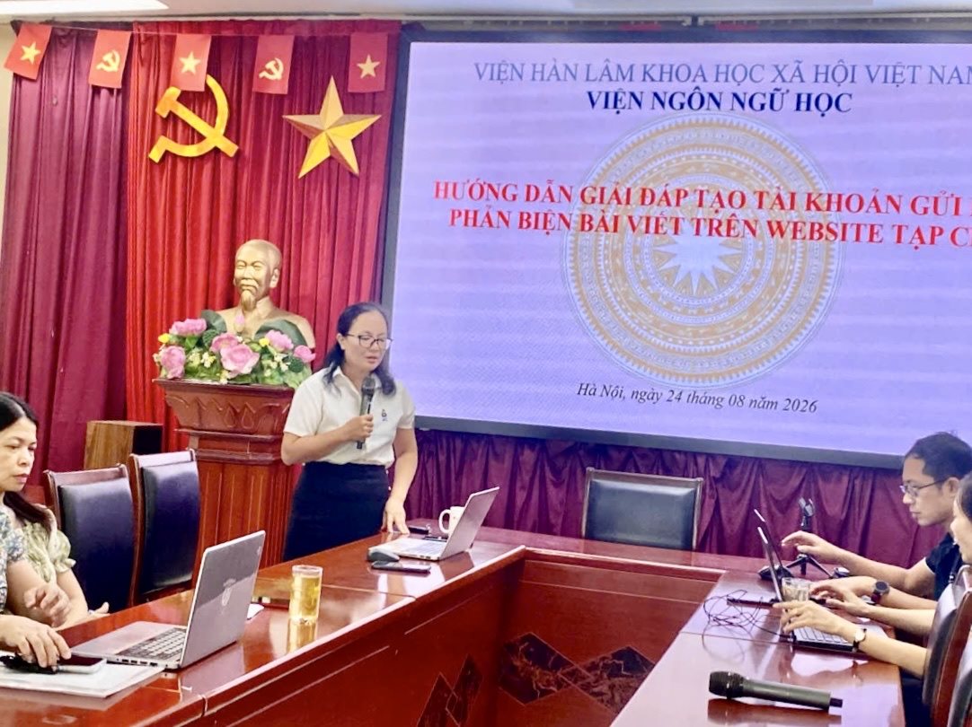 Tạp chí Ngôn ngữ tổ chức hướng dẫn sử dụng website và quy trình gửi và phản biện bài viết