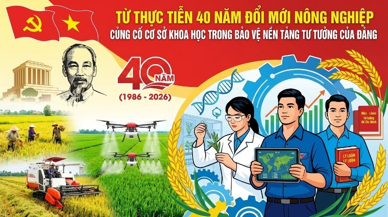 Tính đúng đắn của đường lối đổi mới nhìn từ thực tiễn 40 năm phát triển nông nghiệp