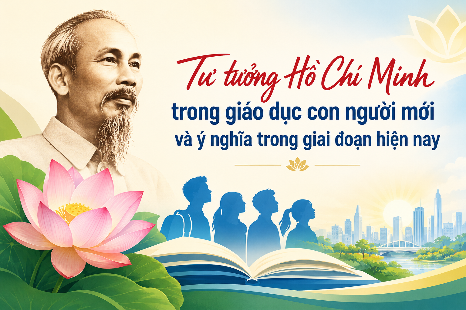 Tư tưởng Hồ Chí Minh trong giáo dục con người mới và ý nghĩa trong giai đoạn hiện nay