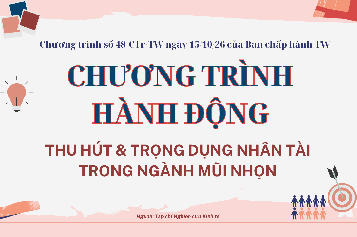 Chương trình hành động thu hút và trọng dụng nhân tài trong ngành mũi nhọn
