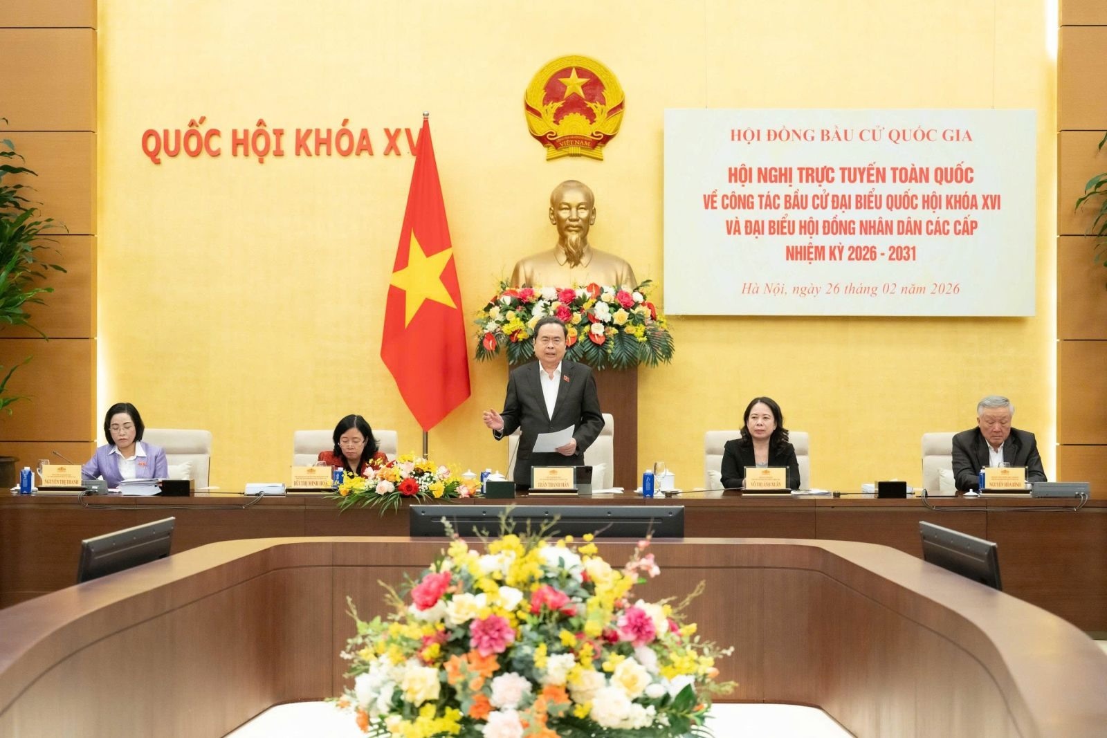 Hội nghị toàn quốc triển khai công tác bầu cử đại biểu Quốc hội khóa XVI và đại biểu HĐND các cấp