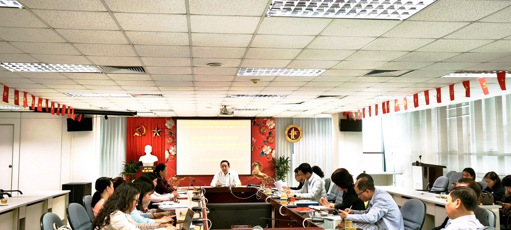 Đảng bộ Viện Thông tin Khoa học xã hội tổ chức sinh hoạt chuyên đề về bảo vệ nền tảng tư tưởng của Đảng