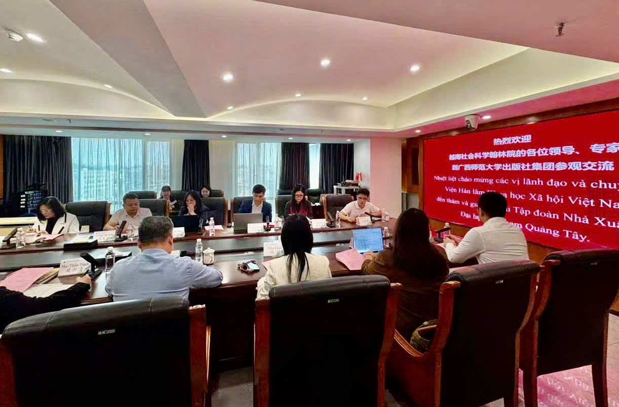 Nhà xuất bản và Tạp chí Khoa học xã hội mở rộng giao lưu học thuật, hợp tác quốc tế