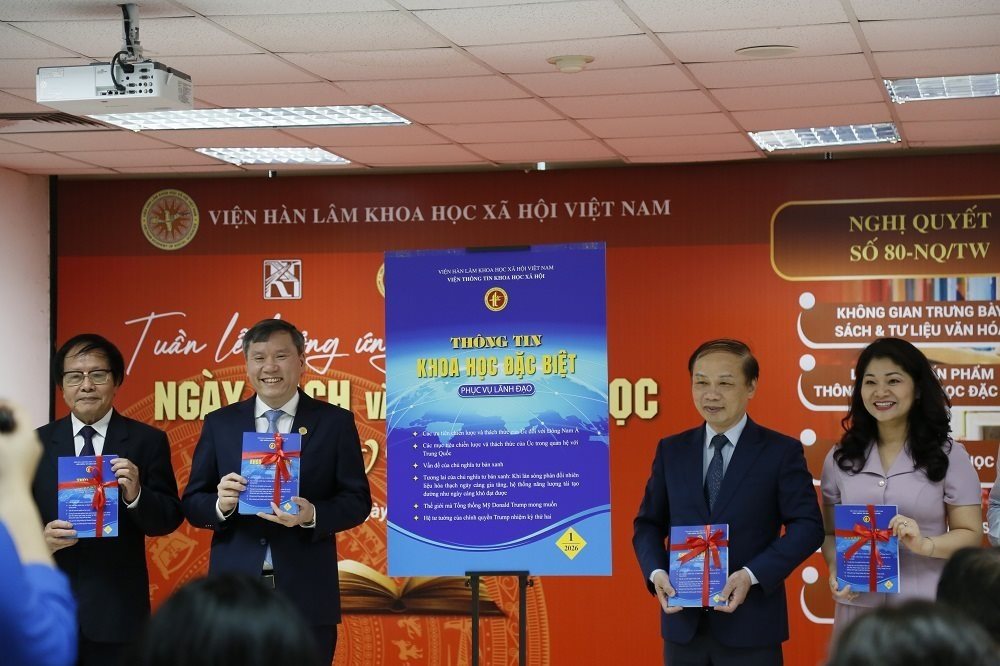 Lễ ra mắt ấn phẩm “Thông tin khoa học đặc biệt phục vụ lãnh đạo”
