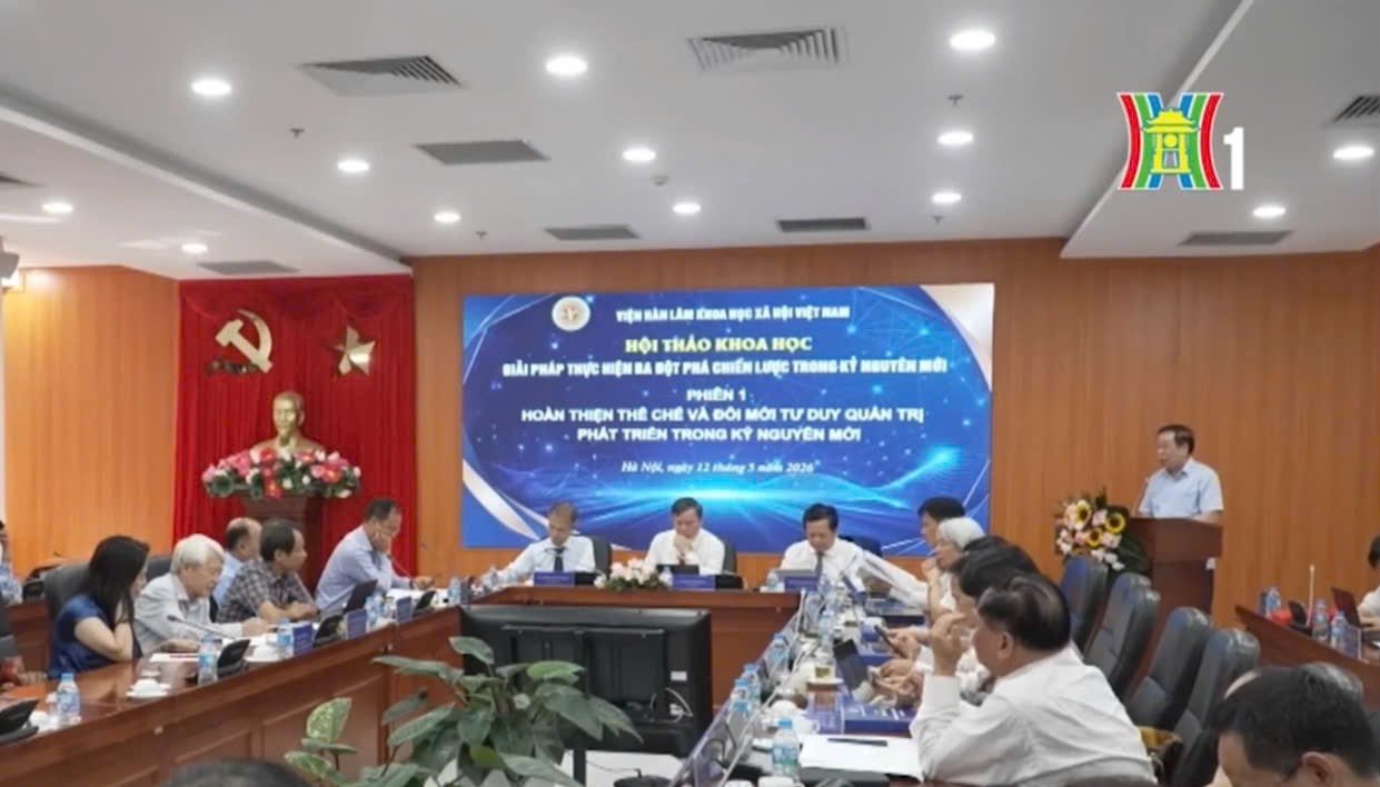 Hội thảo khoa học “Giải pháp thực hiện ba đột phá chiến lược trong Kỷ nguyên mới” 