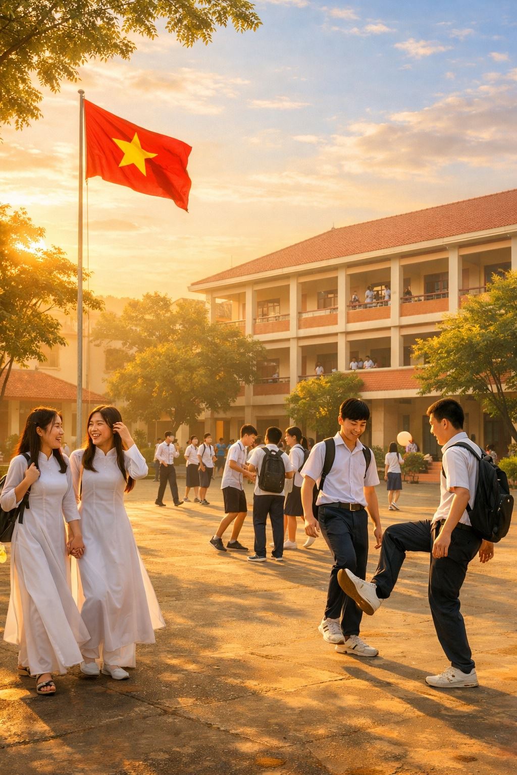 Hạnh phúc của học sinh trung học phổ thông ở địa bàn Hà Nội