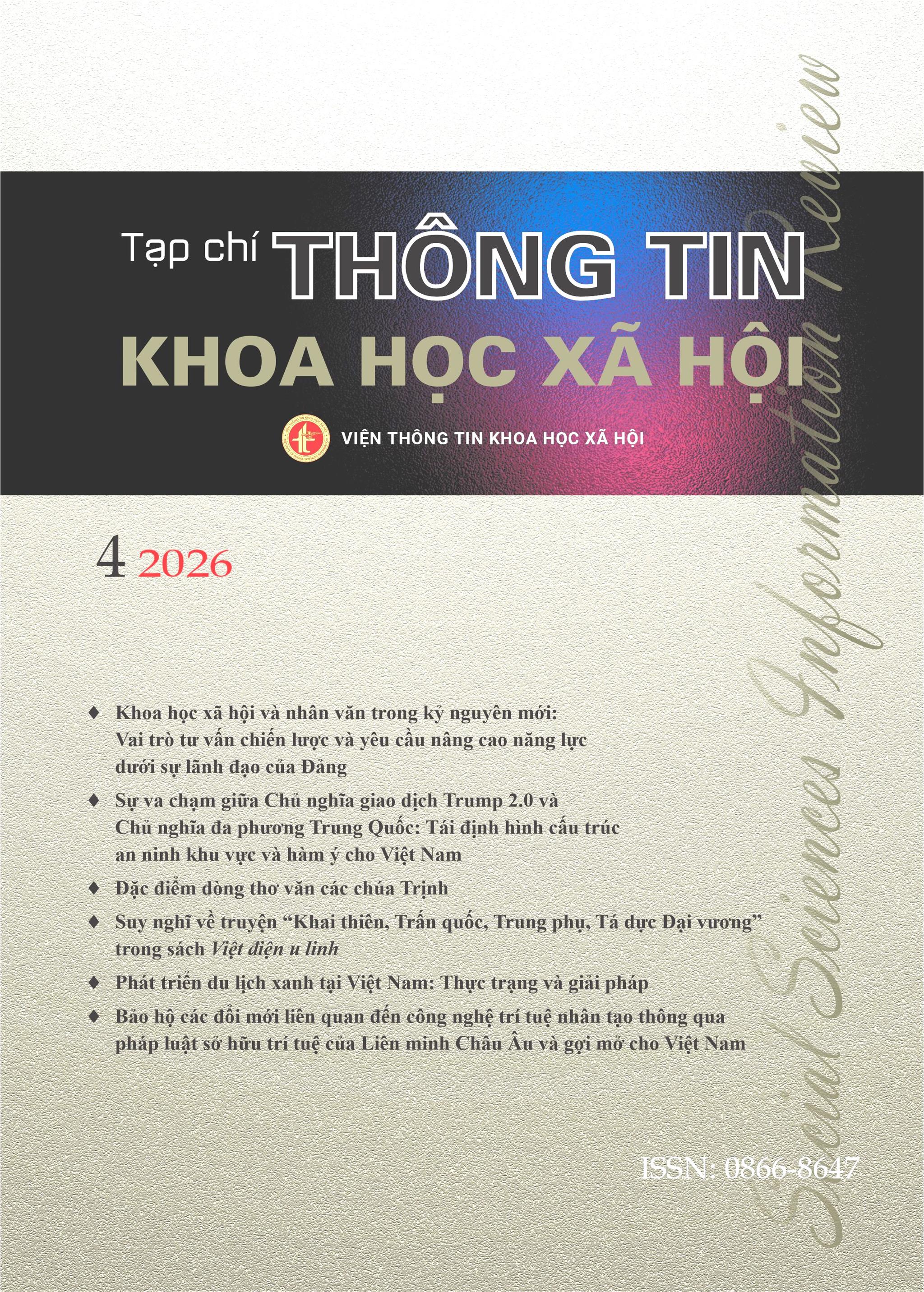 Tạp chí Thông tin Khoa học xã hội