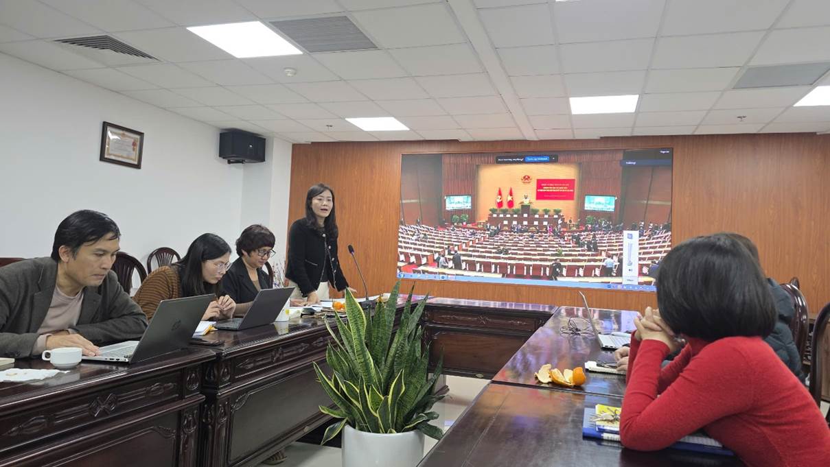 Viện Dân tộc học và Tôn giáo học tham dự Hội nghị toàn quốc nghiên cứu, quán triệt và triển khai thực hiện Nghị quyết Đại hội XIV của Đảng