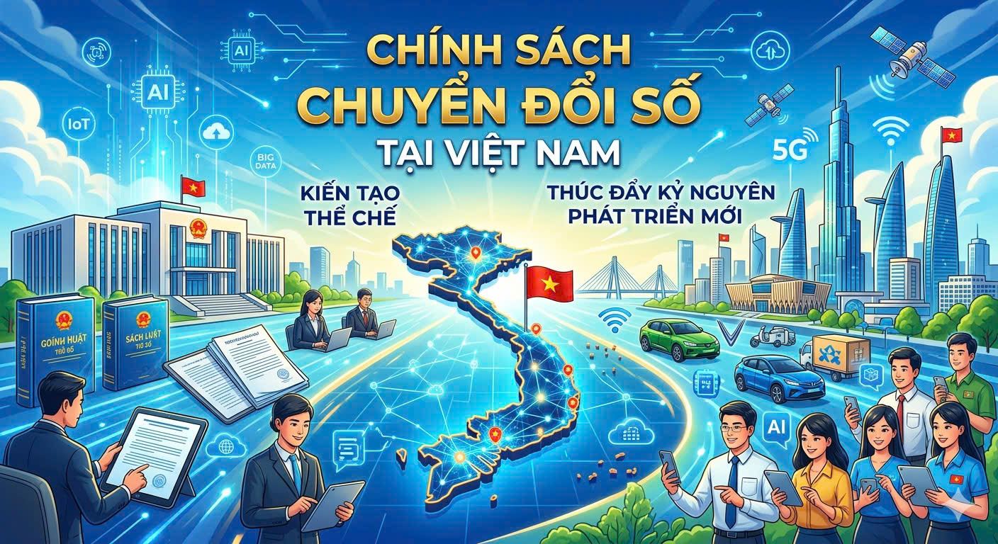 Chính sách chuyển đổi số tại Việt Nam: Kiến tạo thể chế và thúc đẩy kỷ nguyên phát triển mới