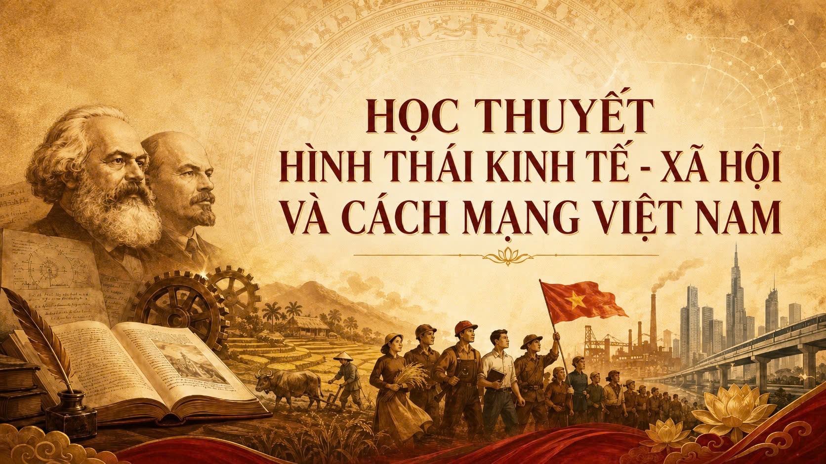 Học thuyết hình thái kinh tế - xã hội và cách mạng Việt Nam