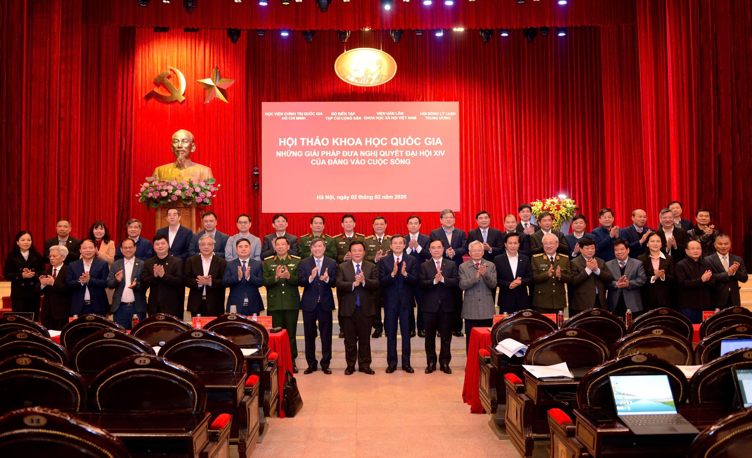 Hội thảo khoa học quốc gia: Những giải pháp đưa Nghị quyết Đại hội XIV của Đảng vào cuộc sống