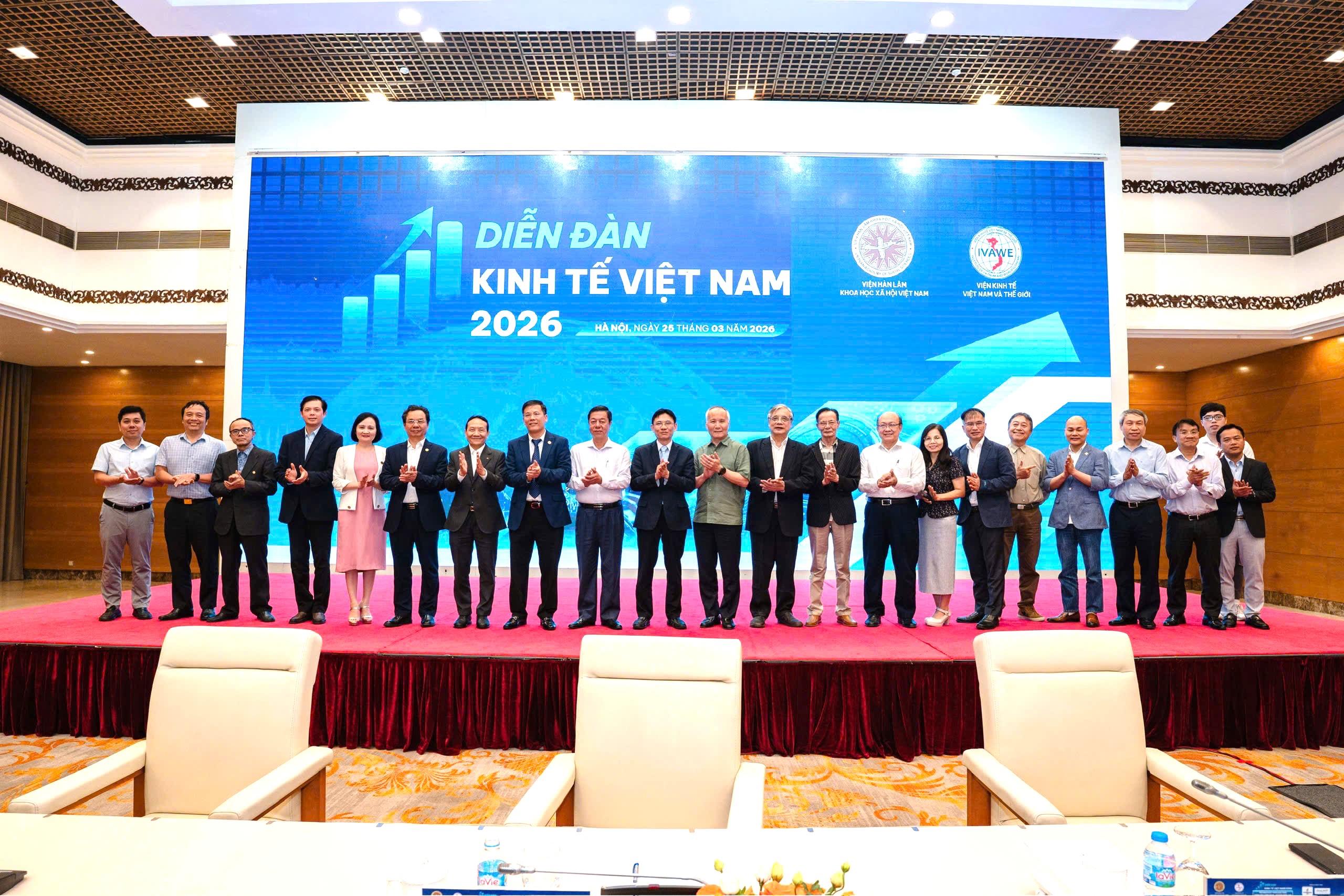 Diễn đàn Kinh tế Việt Nam 2026 “Mô hình phát triển dựa trên khoa học công nghệ, đổi mới sáng tạo và chuyển đổi số”