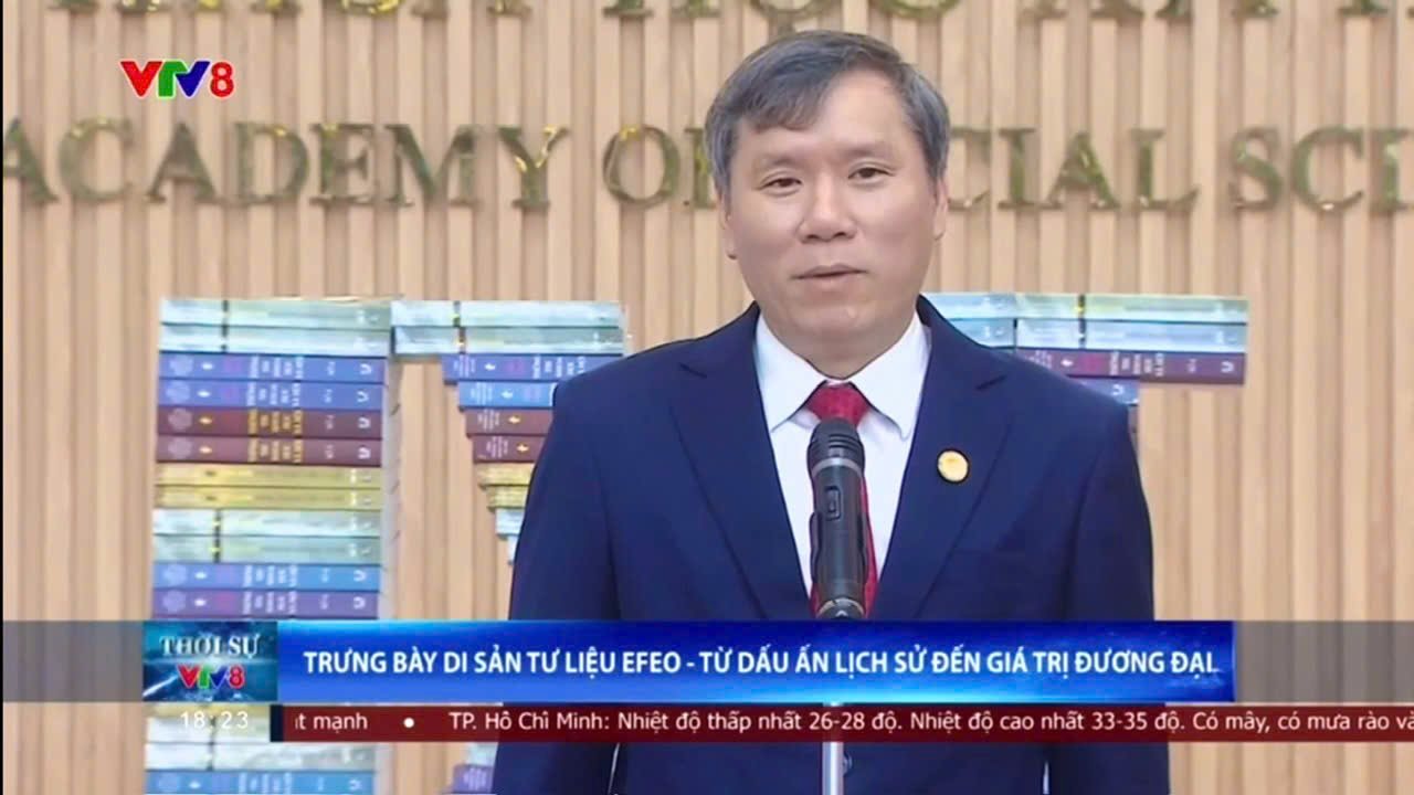 Viện Hàn lâm Khoa học xã hội Việt Nam tổ chức trưng bày “Di sản tư liệu EFEO: Từ dấu ấn lịch sử đến giá trị đương đại”