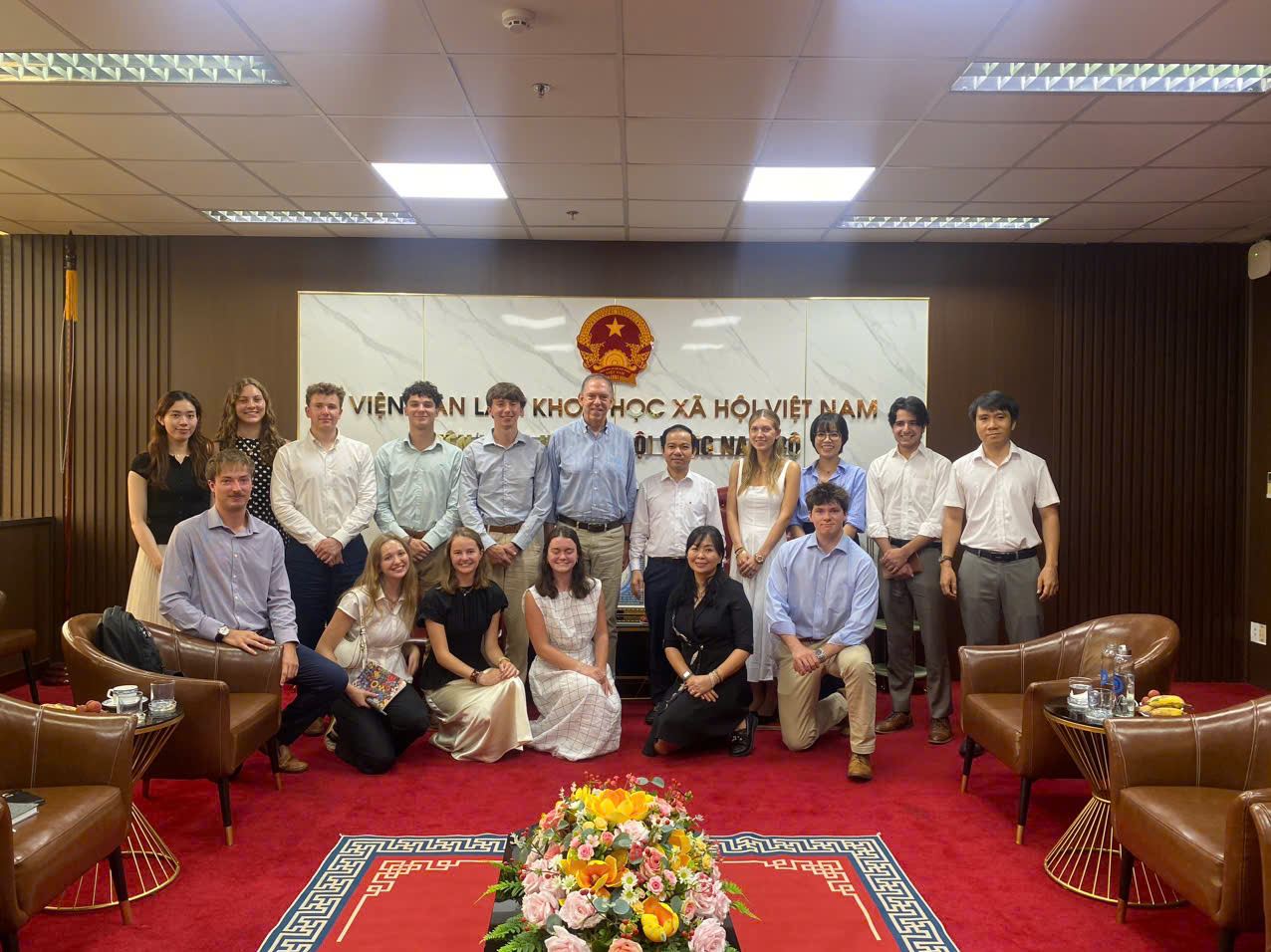 Tăng cường kết nối học thuật Quốc tế: Viện Khoa học xã hội vùng Nam Bộ đón tiếp đoàn làm việc của Đại học Miền Nam (University of The South), Hoa Kỳ