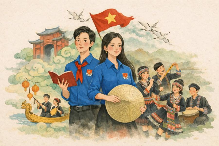 Vai trò chủ thể của thanh niên trong bảo tồn và phát huy giá trị văn hóa dân tộc