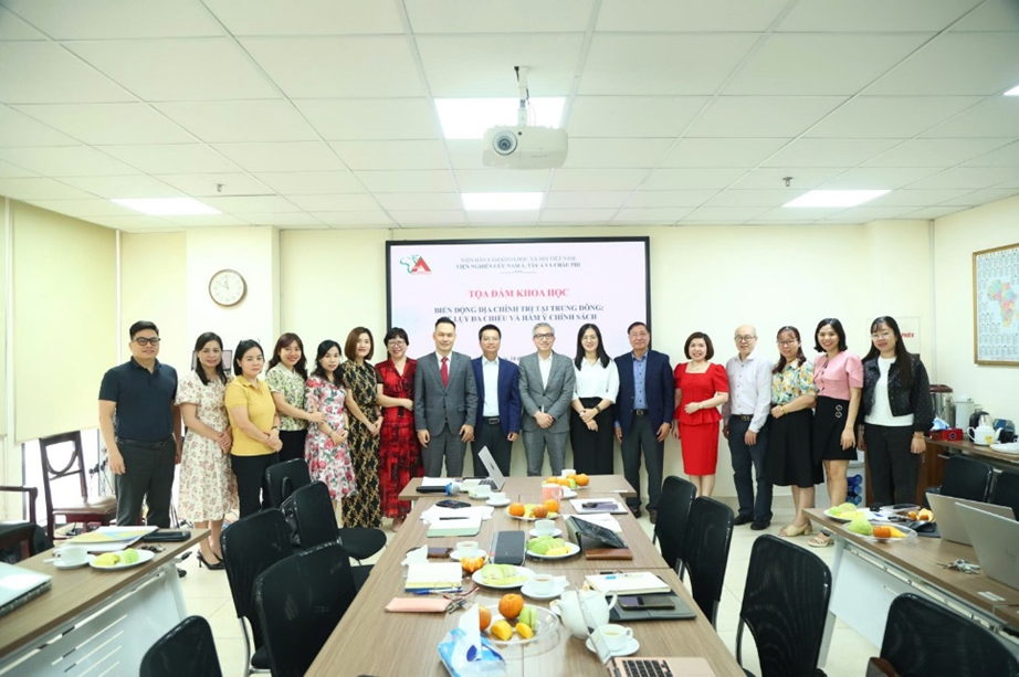 Toạ đàm khoa học "Biến động địa chính trị tại Trung Đông: Hệ luỵ đa chiều và hàm ý chính sách"