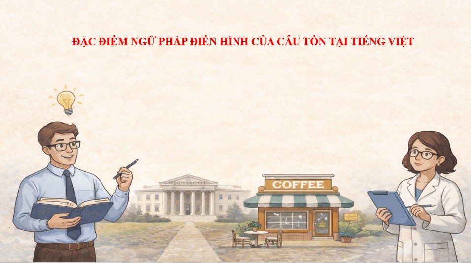 Đặc điểm ngữ pháp điển hình của câu tồn tại tiếng Việt 