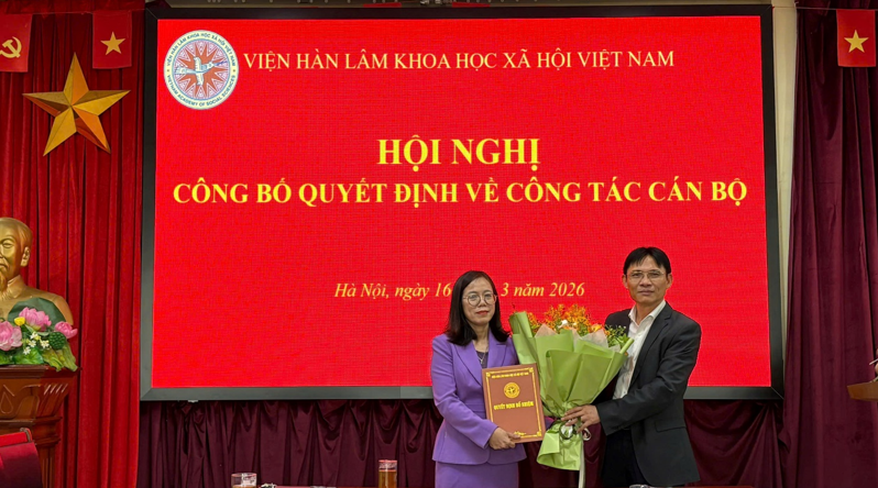 Viện Hàn lâm Khoa học xã hội Việt Nam công bố quyết định bổ nhiệm lại Phó Viện trưởng Viện Ngôn ngữ học