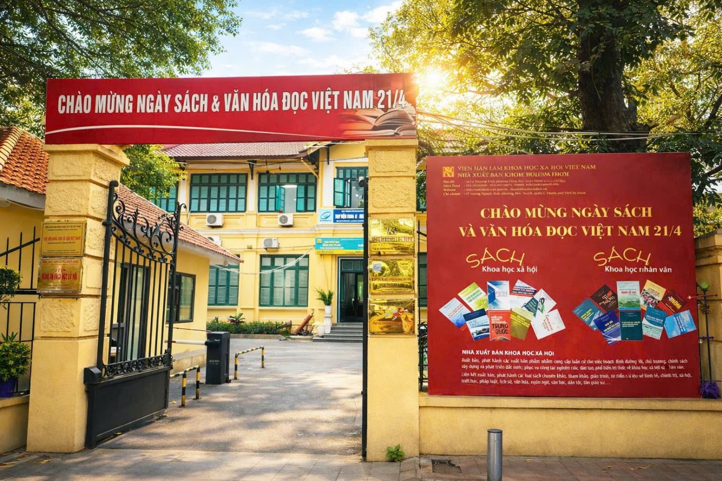 Hưởng Ứng Ngày Sách và Văn hoá đọc Việt Nam lần thứ Năm (21/4) Lan toả trí thức – Tri ân bạn đọc