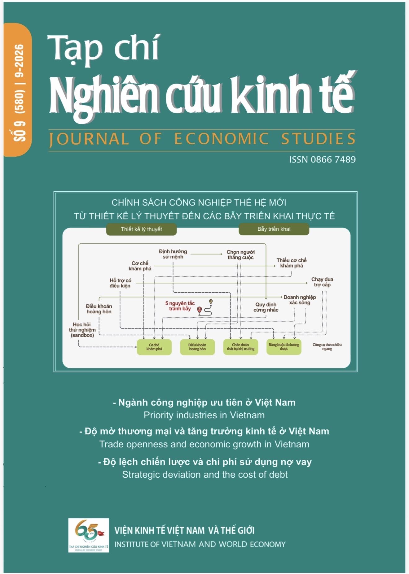 Nghiên cứu Kinh tế số 9(580) - Tháng 9/2026