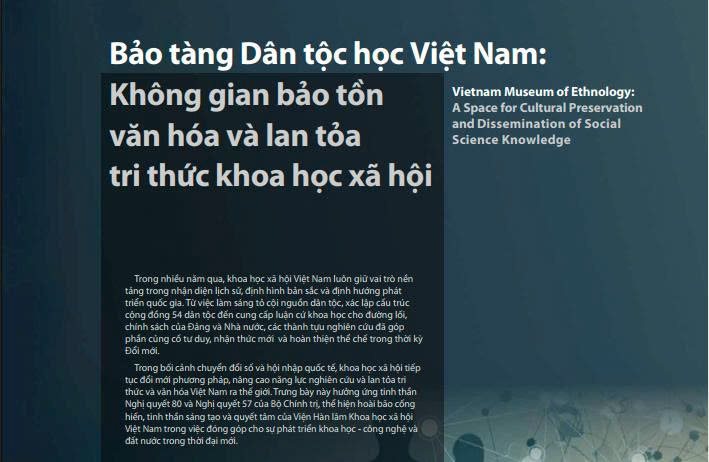 Trưng bày mới tại Bảo tàng Dân tộc học Việt Nam: Điểm hẹn văn hóa và tri thức tháng 4-5/2026