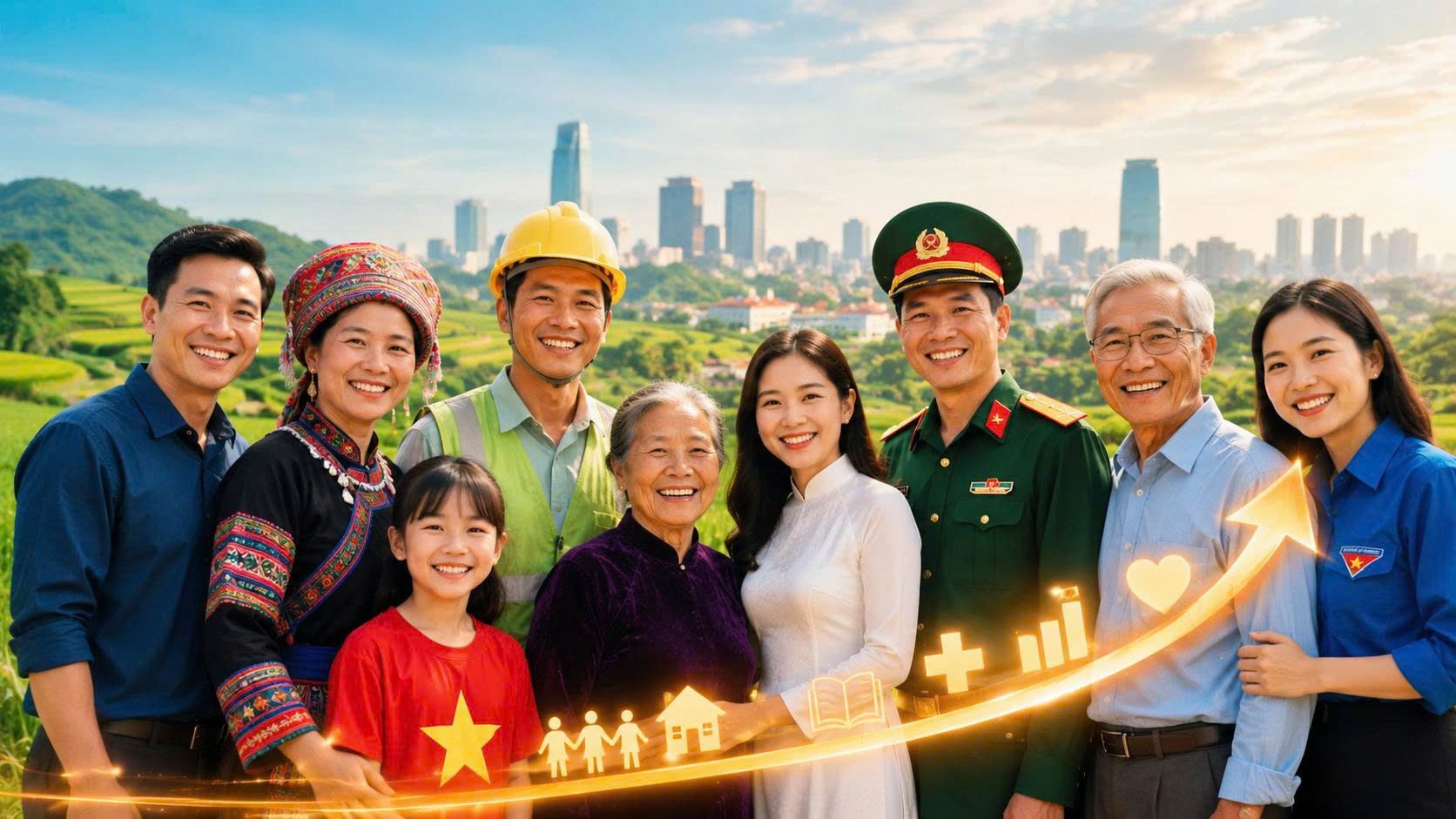 Hạnh phúc của người Việt Nam trưởng thành và ảnh hưởng của các yếu tố