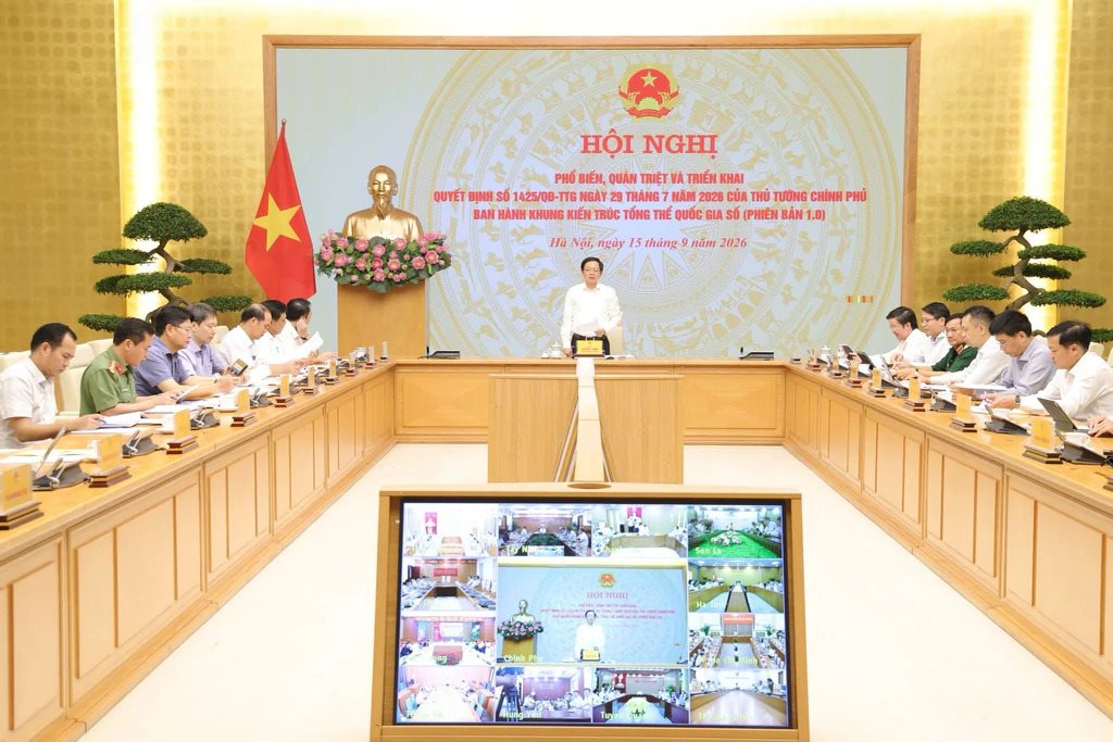 79 nền tảng số dùng chung quốc gia, lấy dữ liệu làm trung tâm và ưu tiên ứng dụng AI