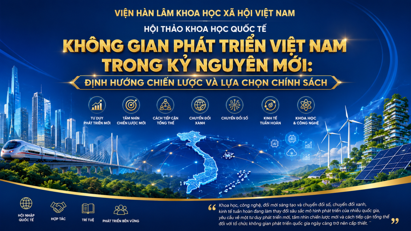 Định hình không gian phát triển Việt Nam trong kỷ nguyên mới