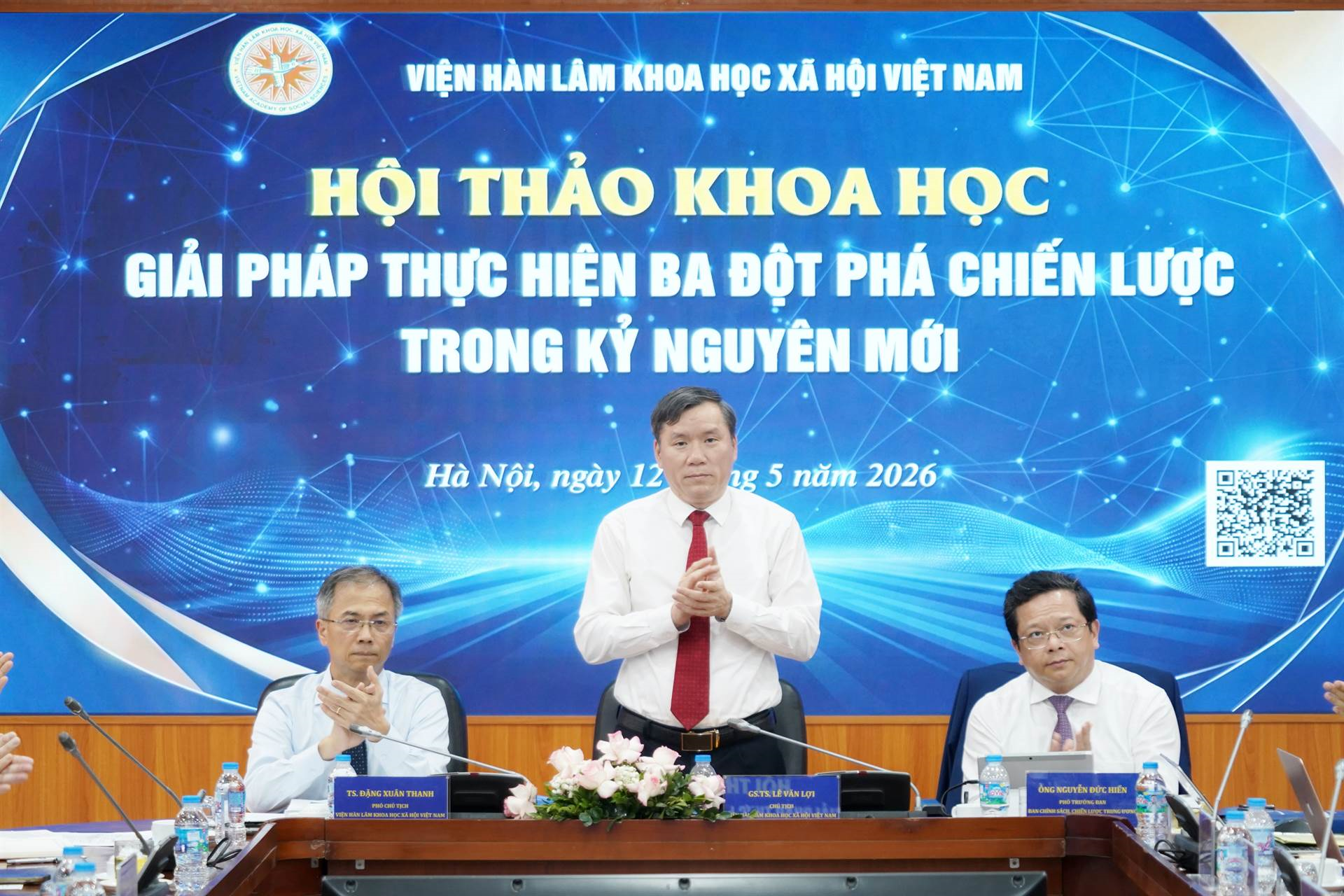Hội thảo khoa học “Giải pháp thực hiện ba đột phá chiến lược trong Kỷ nguyên mới”