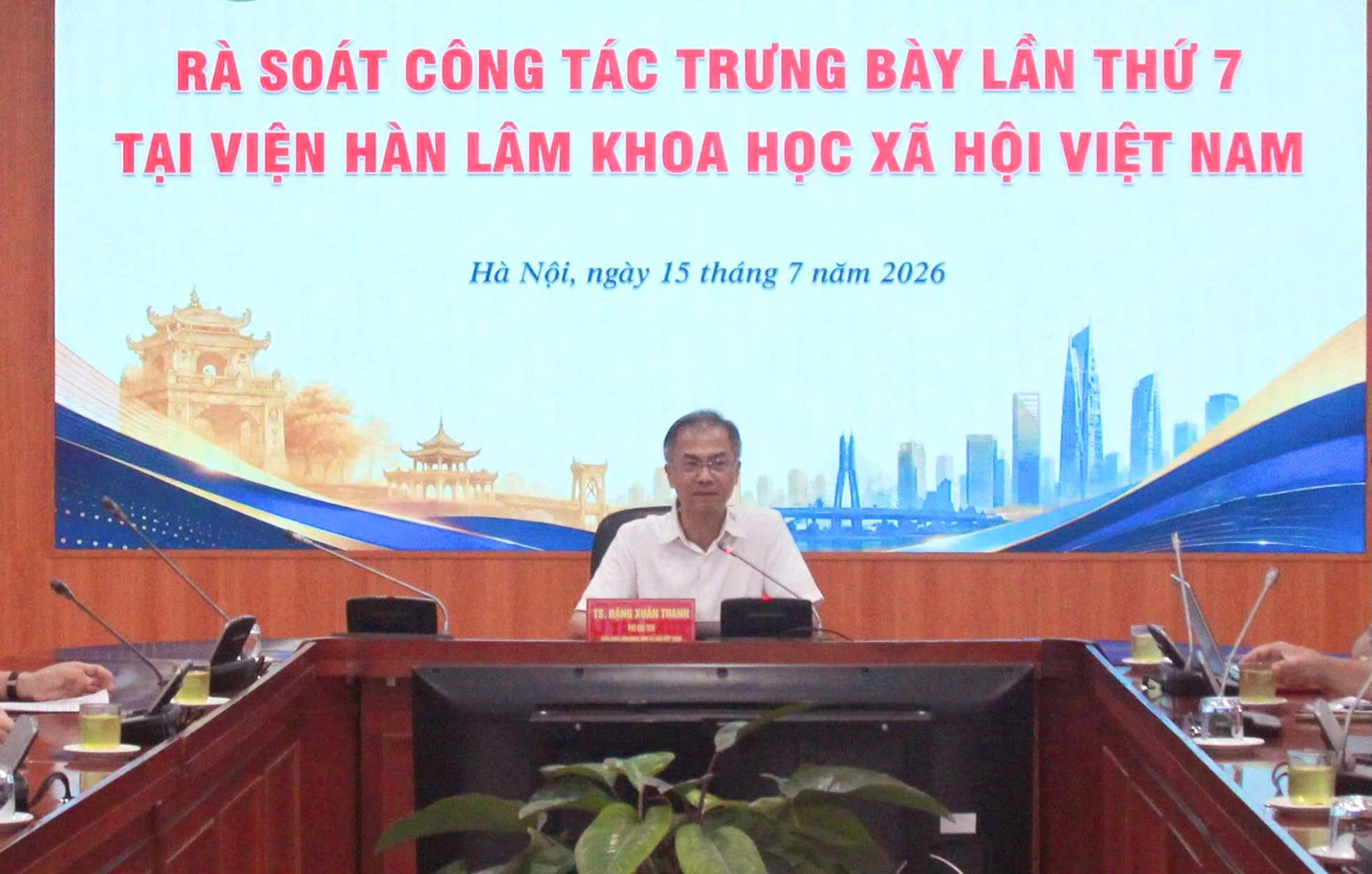 Rà soát công tác chuẩn bị Trưng bày chuyên đề lần thứ 7: Lan tỏa giá trị văn học, văn hóa trong dòng chảy tri thức