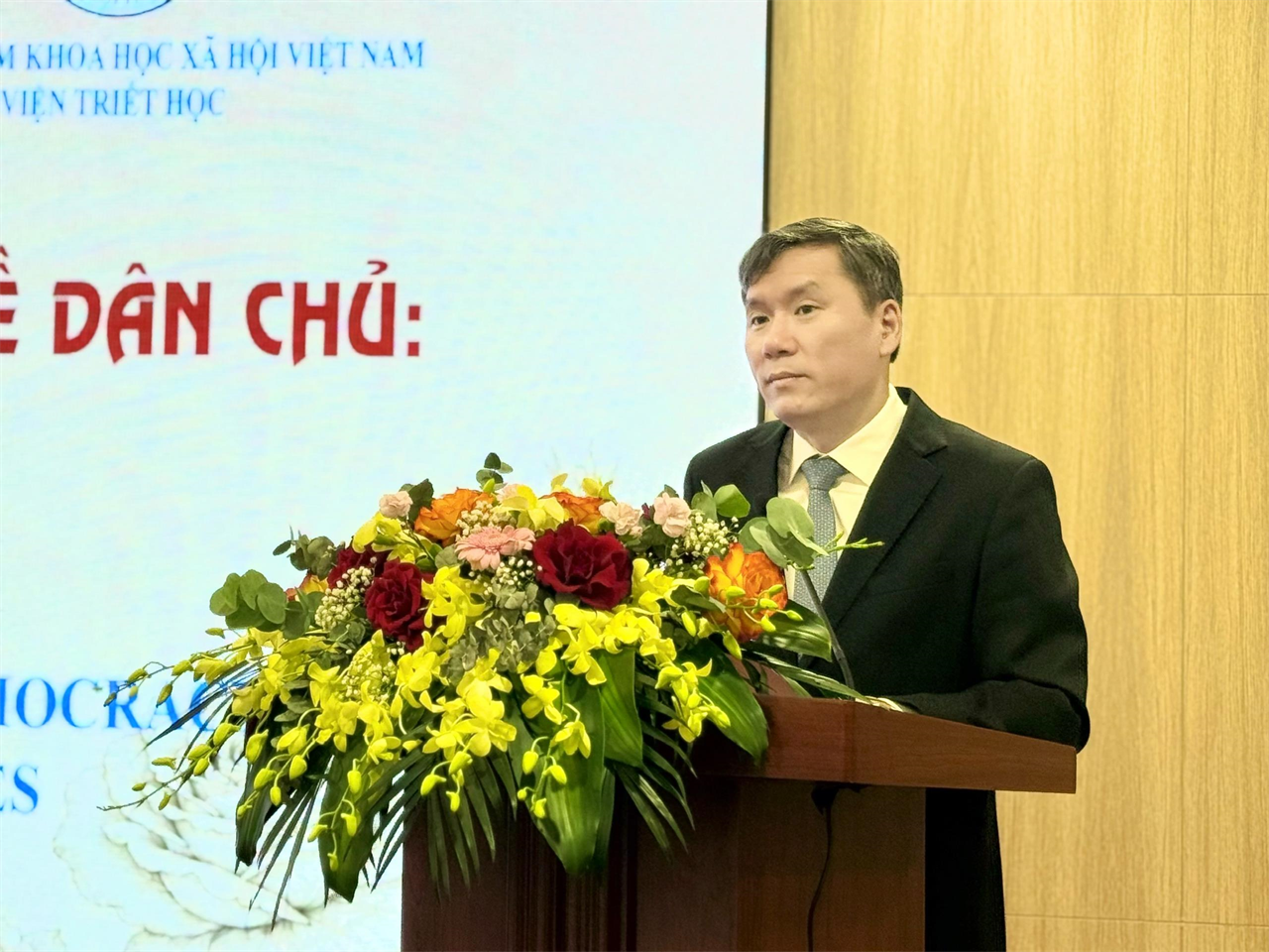 Khai mạc hội thảo khoa học quốc tế "Hồ Chí Minh và Rosa Luxemburg về dân chủ: Giá trị lý luận và thực tiễn"