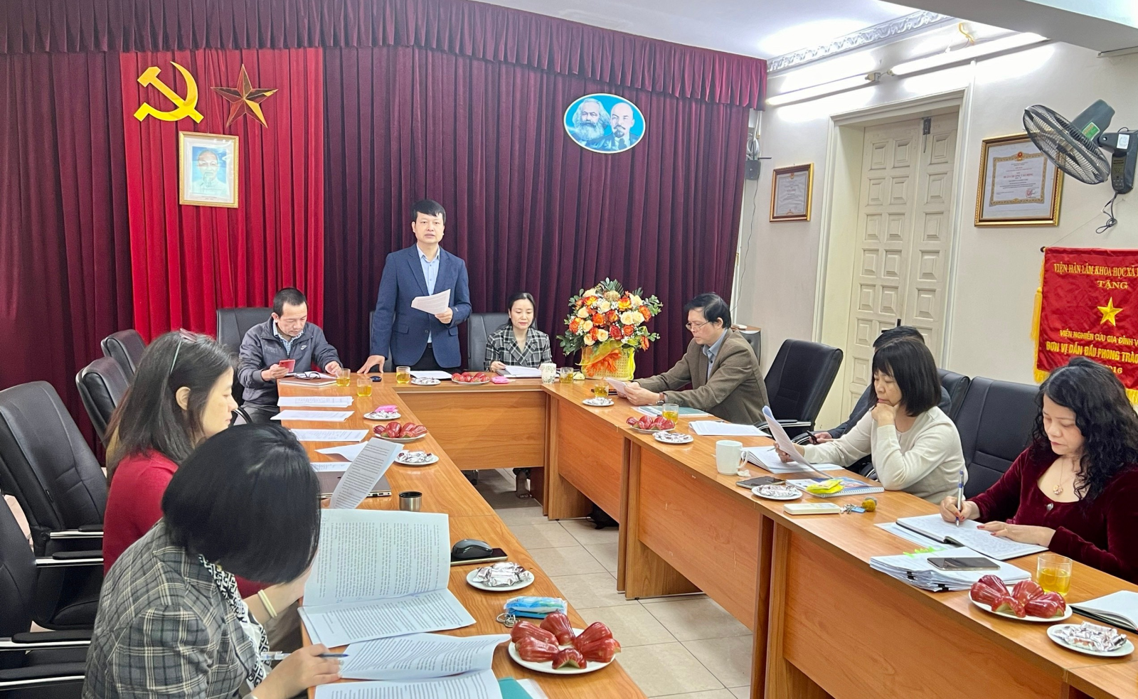 Hội nghị tổng kết công tác Đảng năm 2023 và phương hướng, nhiệm vụ năm 2024