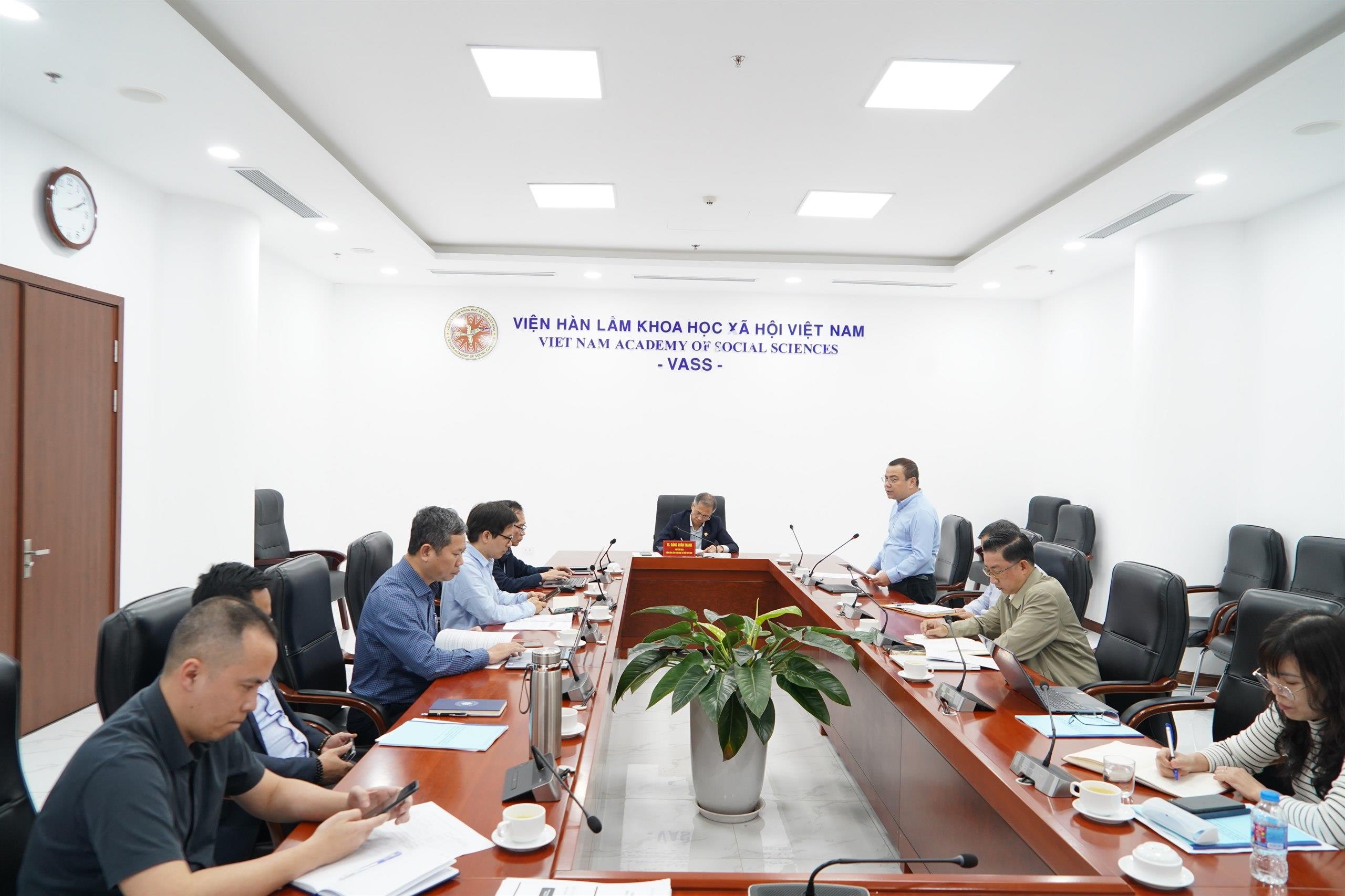 Đẩy mạnh chuyển đổi số, nâng cao hiệu quả cải cách hành chính tại Viện Hàn lâm Khoa học xã hội Việt Nam