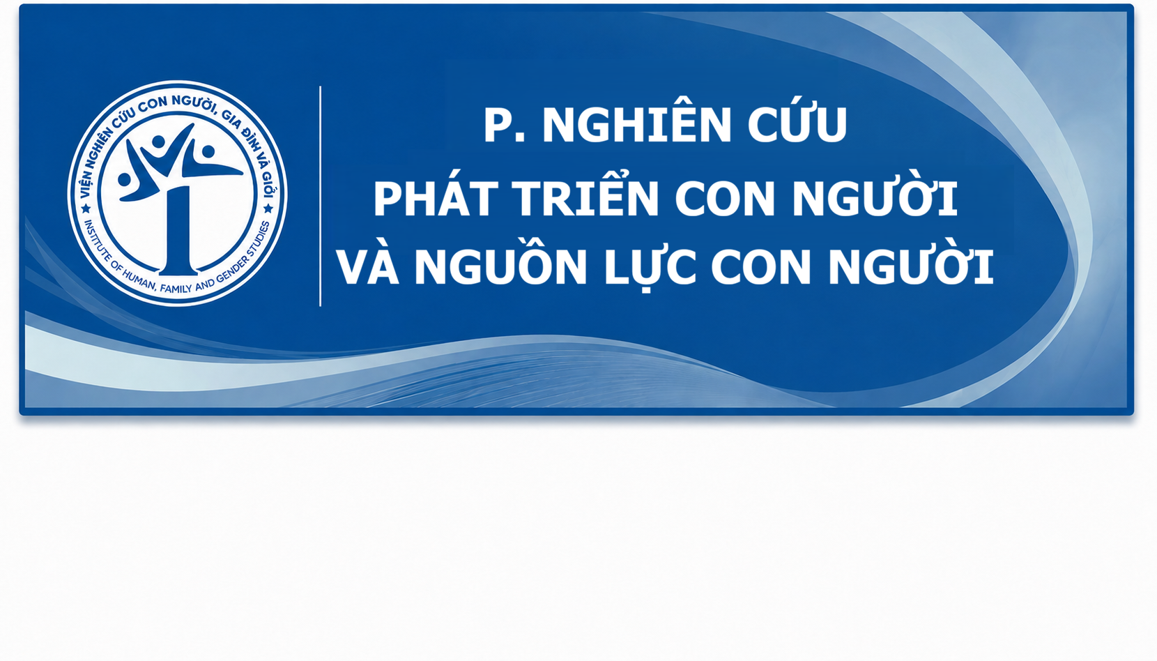 Phòng Nghiên cứu Phát triển con người và Nguồn lực con người