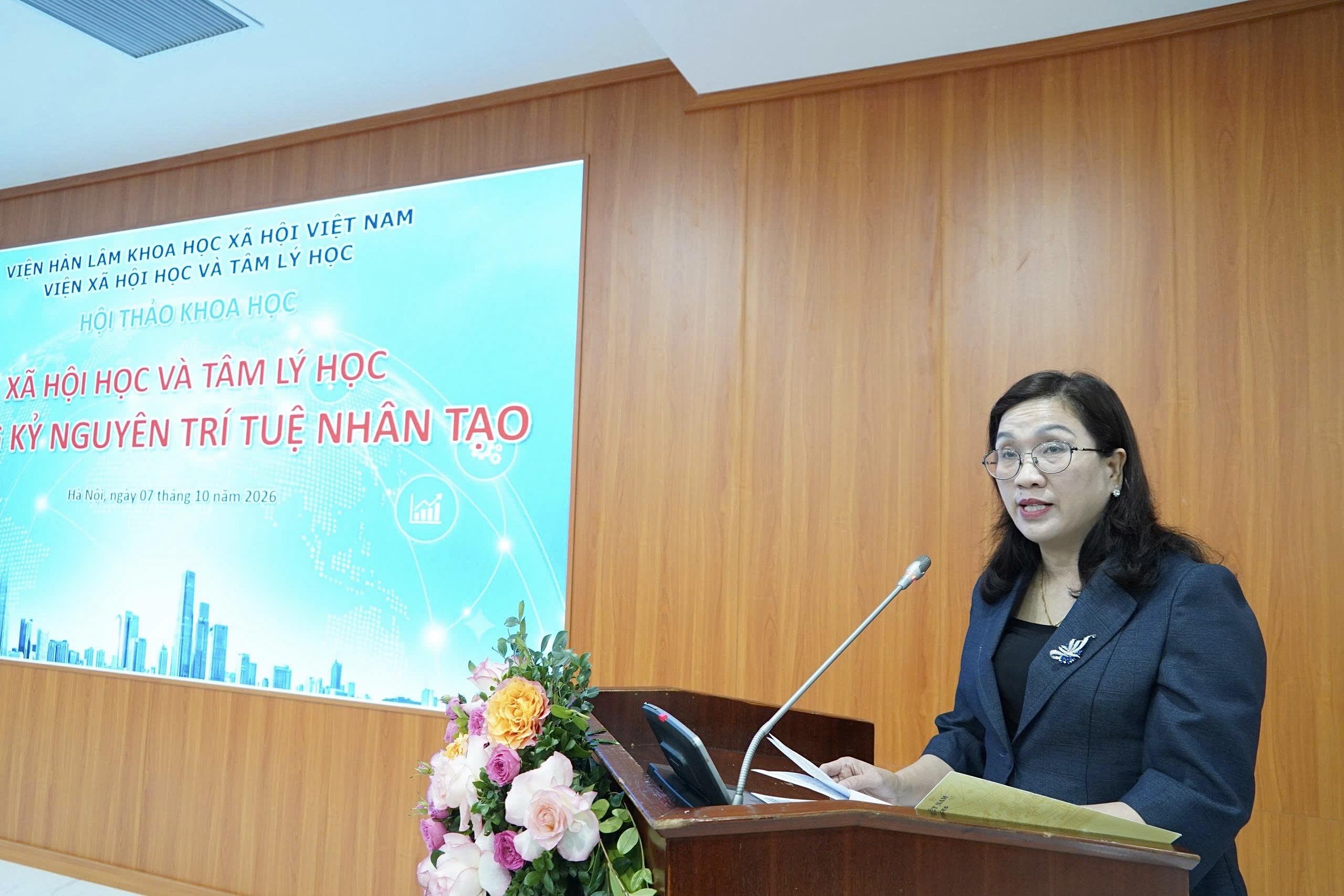 Xã hội học và Tâm lý học trước những vấn đề mới trong kỷ nguyên trí tuệ nhân tạo