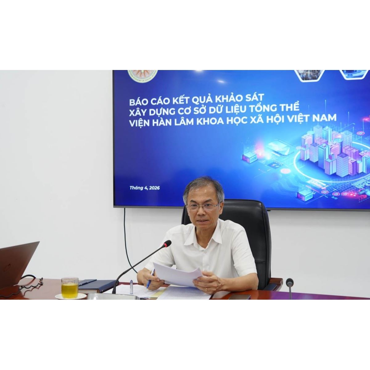Từ kết quả bước đầu đến yêu cầu bứt phá: Viện Hàn lâm Khoa học xã hội Việt Nam đẩy mạnh chuyển đổi số và cải cách hành chính