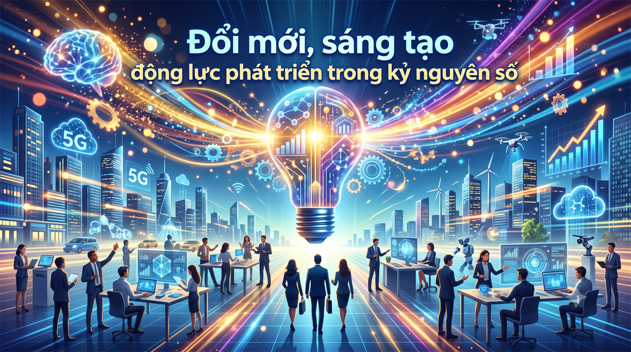 Đổi mới, sáng tạo – động lực phát triển trong kỷ nguyên số
