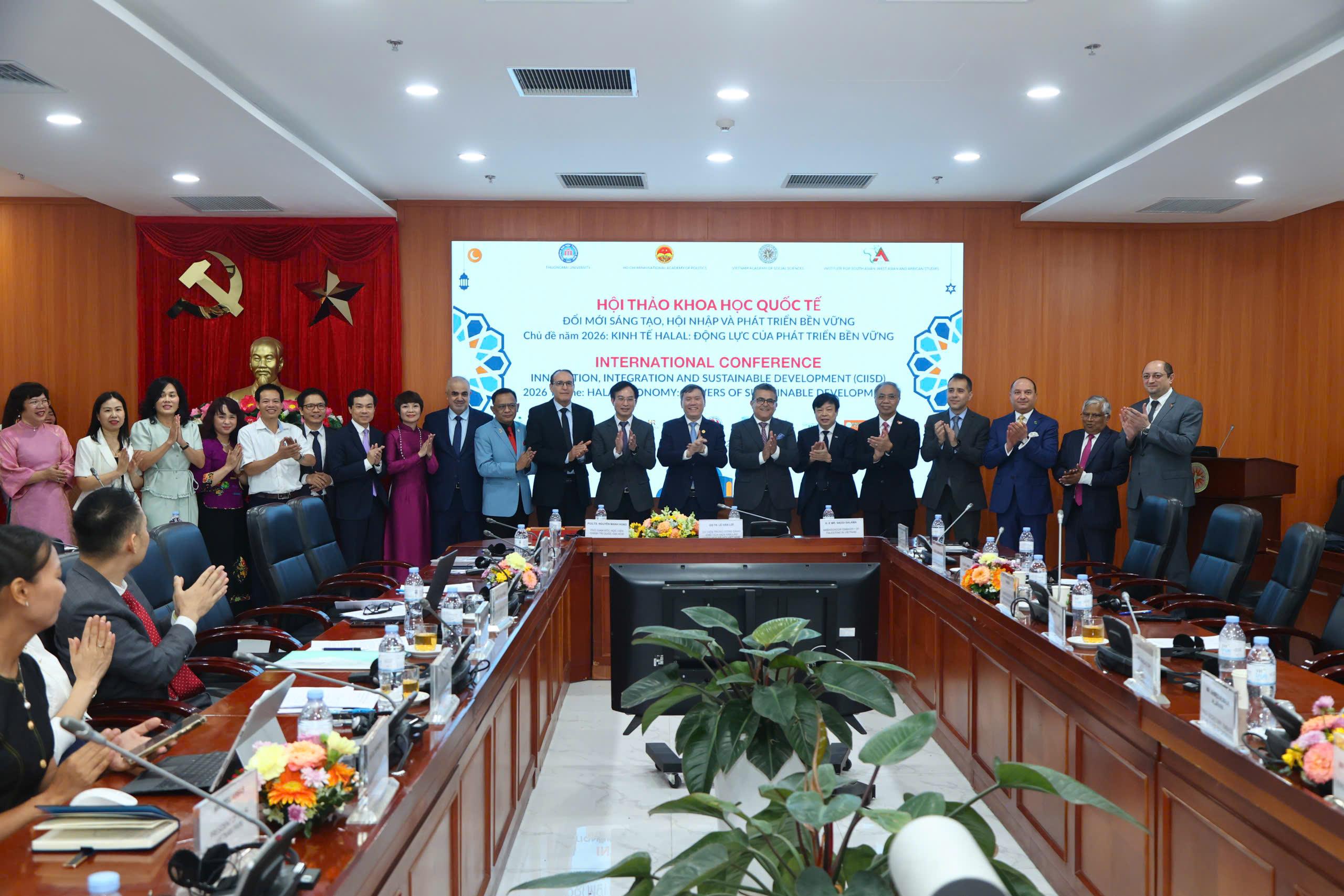Hội thảo Khoa học Quốc tế “Đổi mới sáng tạo, Hội nhập và Phát triển bền vững” chủ đề năm 2026: “Kinh tế Halal: Động lực của phát triển bền vững”