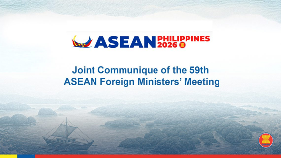 Thông cáo chung của Hội nghị Bộ trưởng Ngoại giao ASEAN lần thứ 59  (AMM-59)