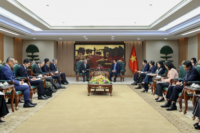 Thủ tướng tiếp lãnh đạo tập đoàn Nhật Bản tham gia dự án điện khí 12 tỷ USD- Ảnh 3. Thủ tướng tiếp lãnh đạo tập đoàn Nhật Bản tham gia dự án điện khí 12 tỷ USD- Ảnh 3.